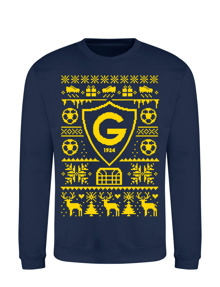 Ugly Knit Print, Crewneck