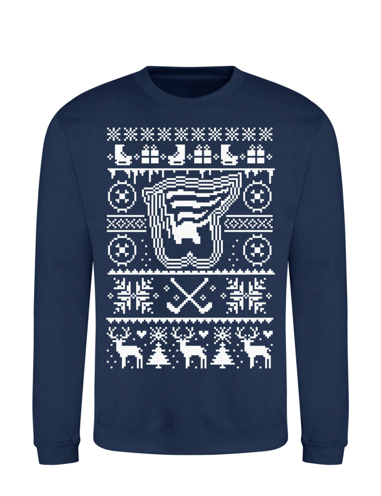 Ugly Knit Print, Crewneck