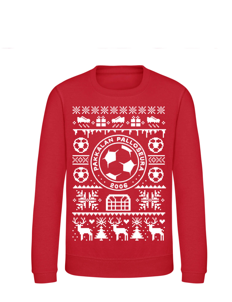 Ugly Knit Print, Kids Crewneck