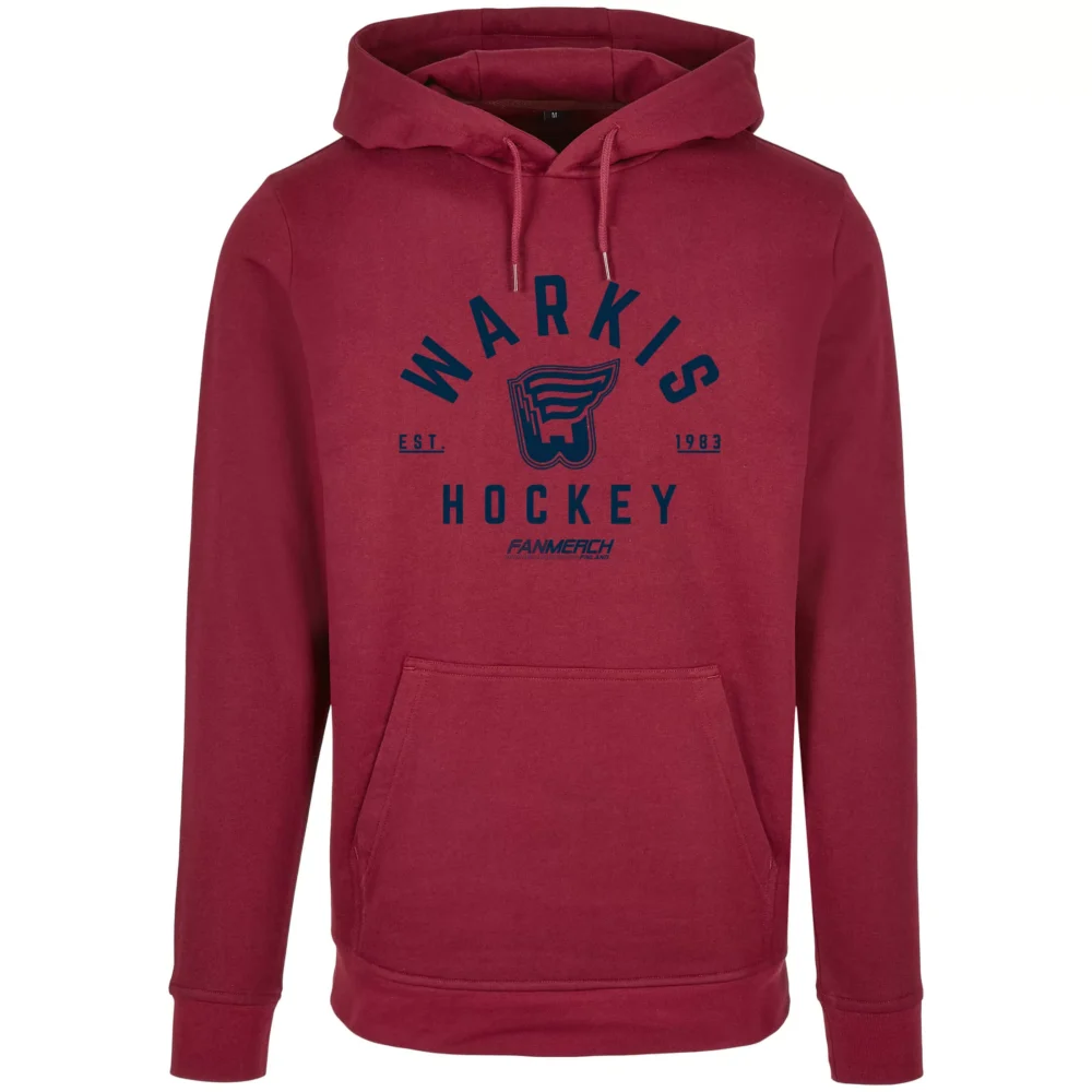 Wordmark Burgundy, Hoody