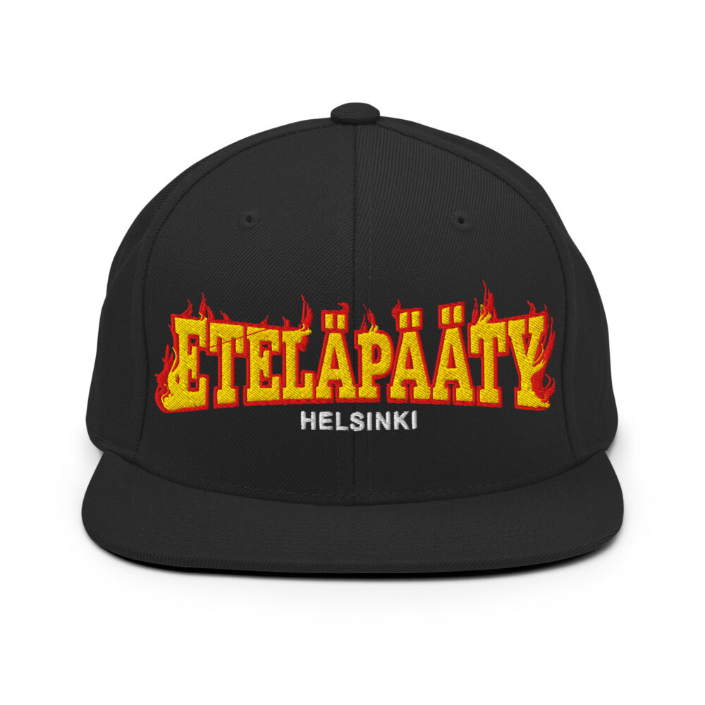 Eteläpääty - Liekkilogo, Suoralippa