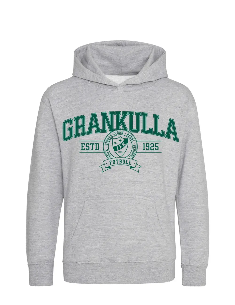 GrIFK Fotboll - Grankulla Heritage Emblem Green Edition, Lasten Huppari