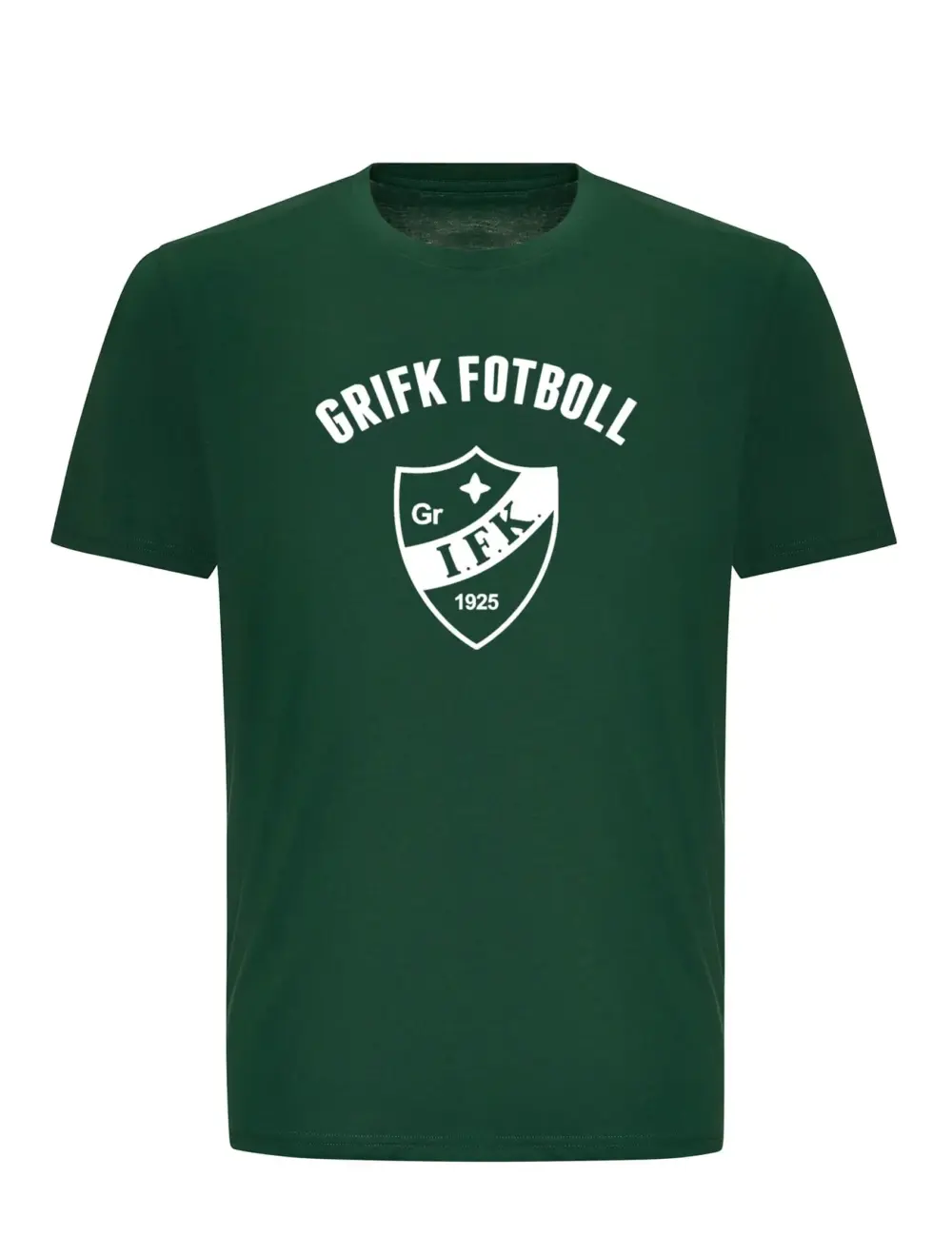 GrIFK Fotboll - Retro Text Crest, T-paita
