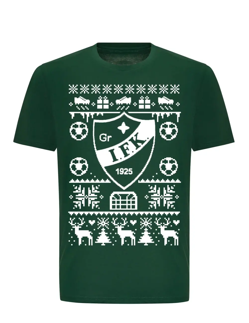 GrIFK Fotboll - Ugly Knit Print, T-paita