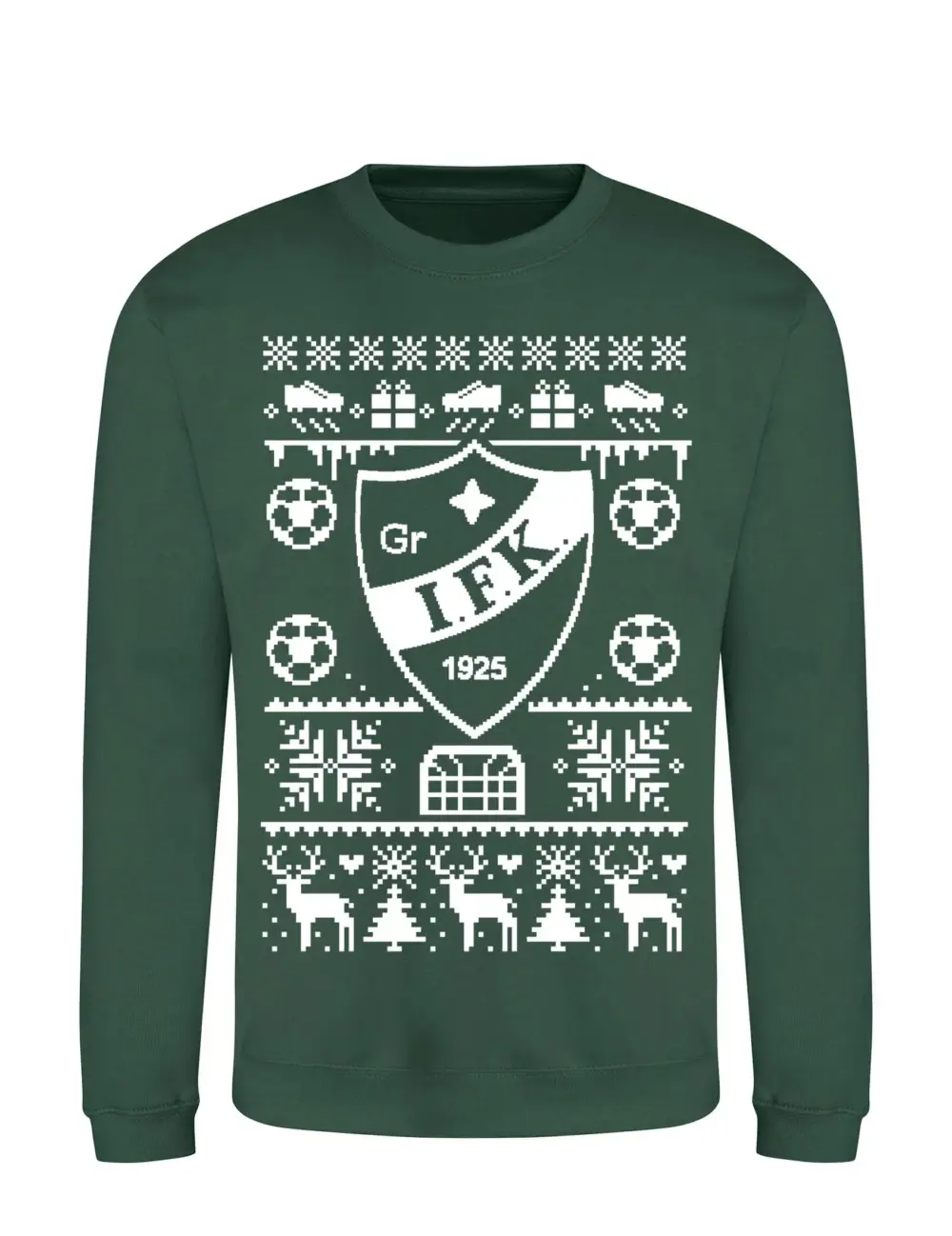 GrIFK Fotboll - Ugly Knit Print, Collegepaita