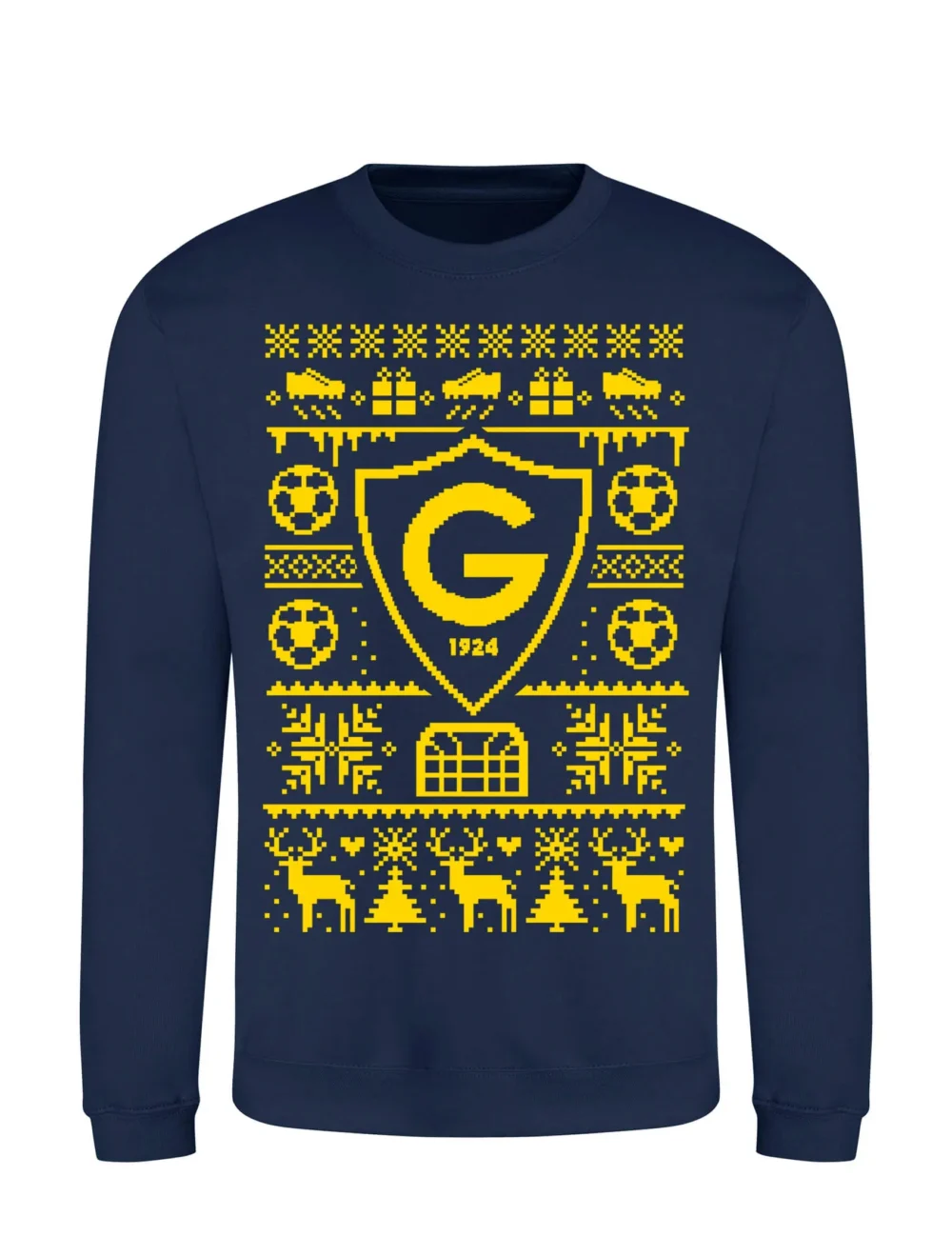 IF Gnistan - Ugly Knit Print, Collegepaita