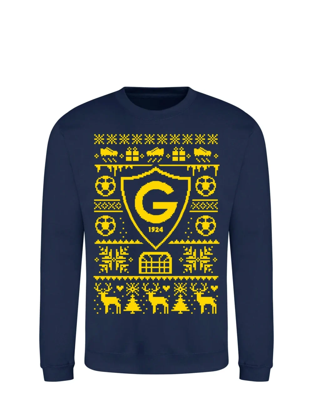 IF Gnistan - Ugly Knit Print, Lasten collegepaita
