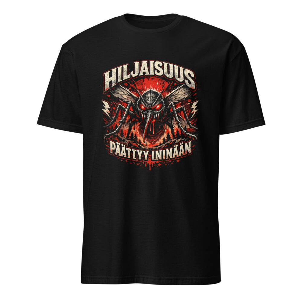 Hiljaisuus Päättyy Ininään, T-paita