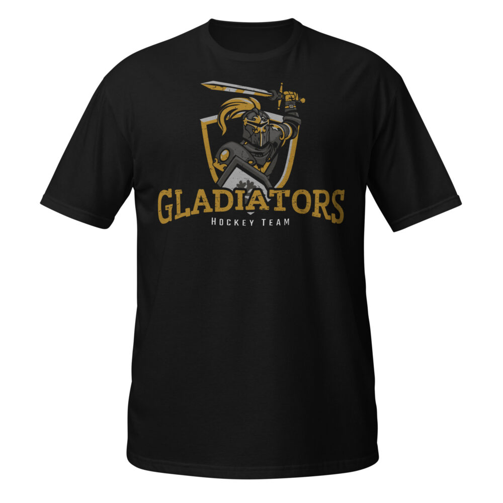 Gladiators Hockey – Shield Distressed, T-paita