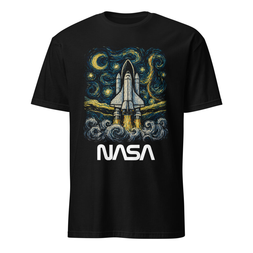 NASA - Starry Night Shuttle, T-paita