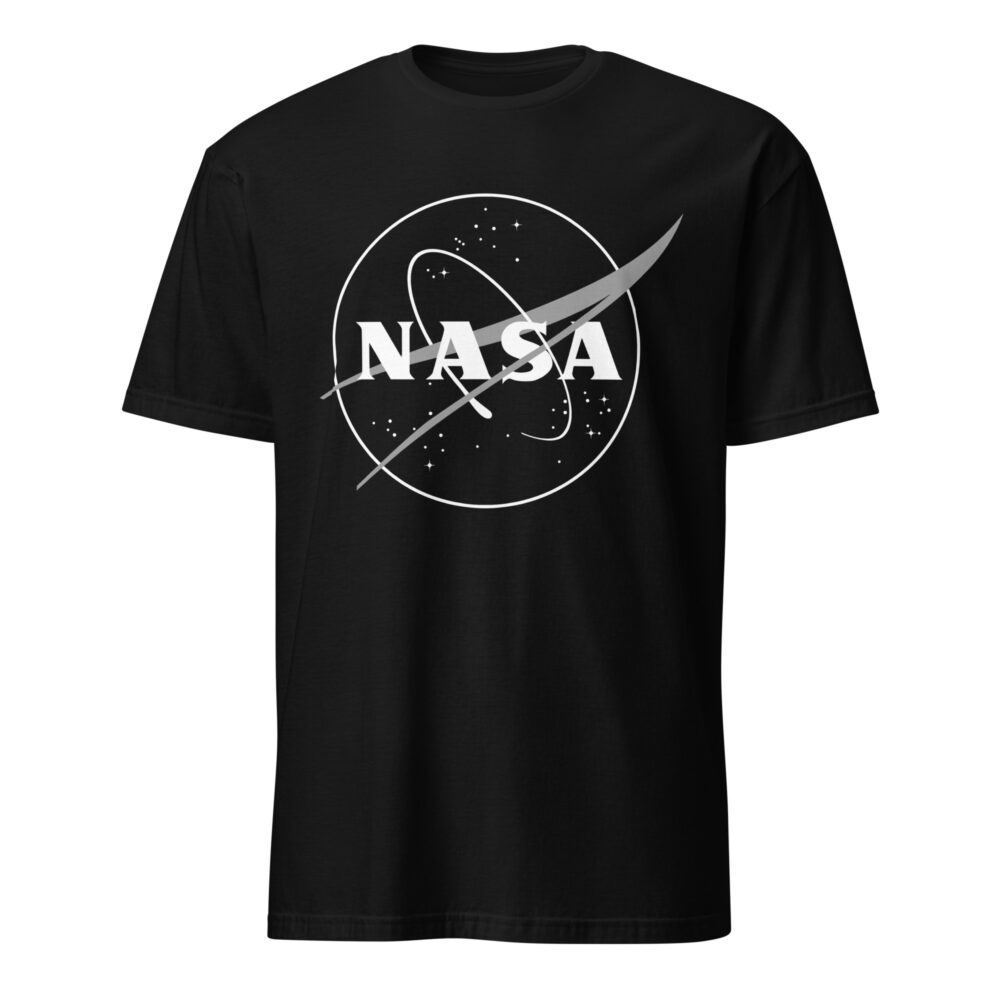 NASA - Meatball Logo Greyscale, T-paita