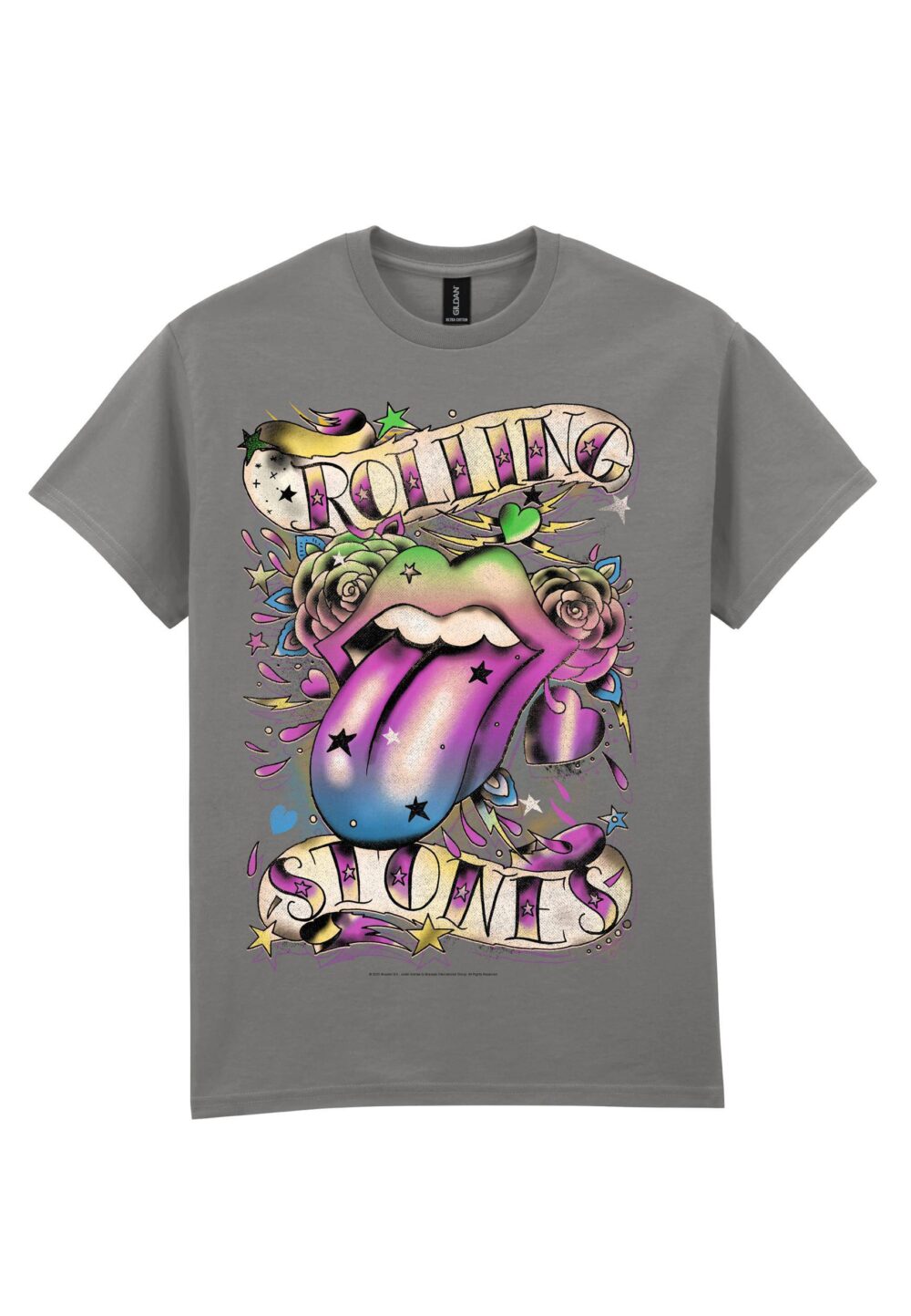 Rolling Stones Tattoo You Rainbow T-Paita