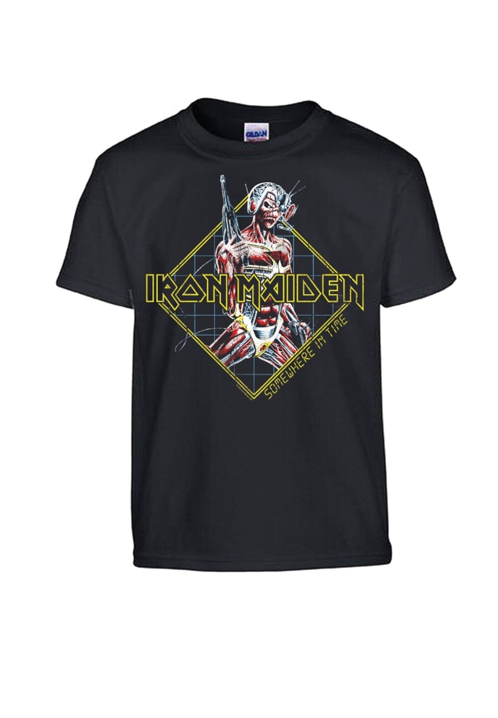 Iron Maiden Somewhere In Time Children T-Shirt Lasten T-Paita