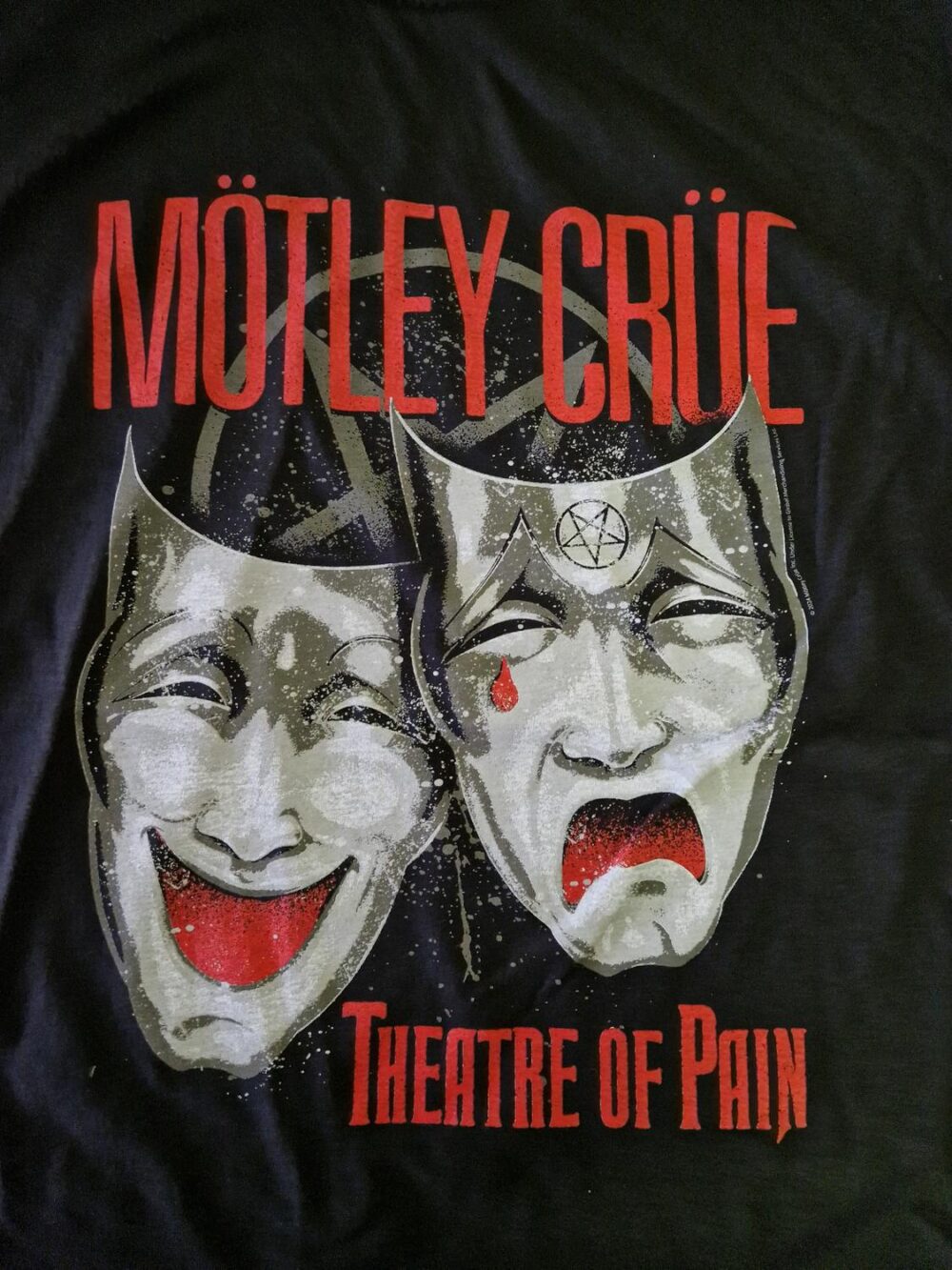 Mötley Crue Theatre of Pain T-Paita