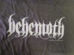 Behemoth White Logo T-Paita