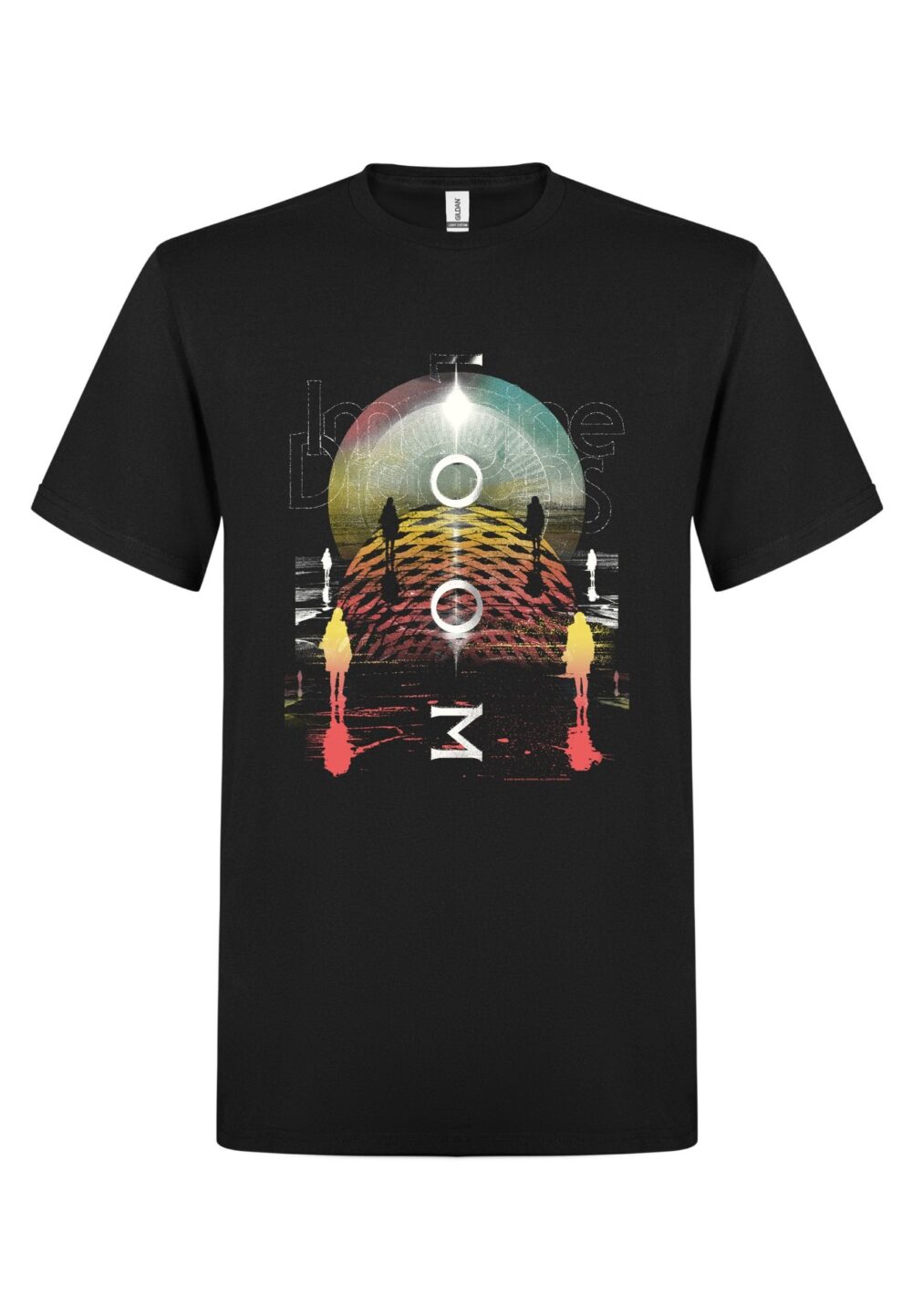Imagine Dragons Loom Album Distressed T-Paita