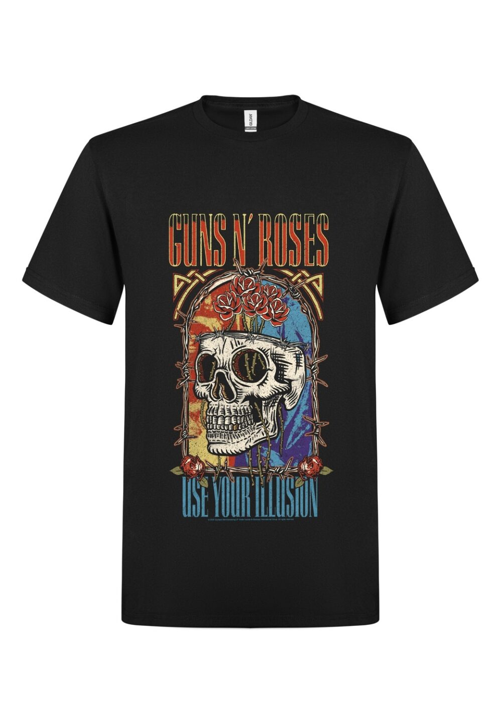 Guns N´ Roses Use your Illution Skull T-Paita