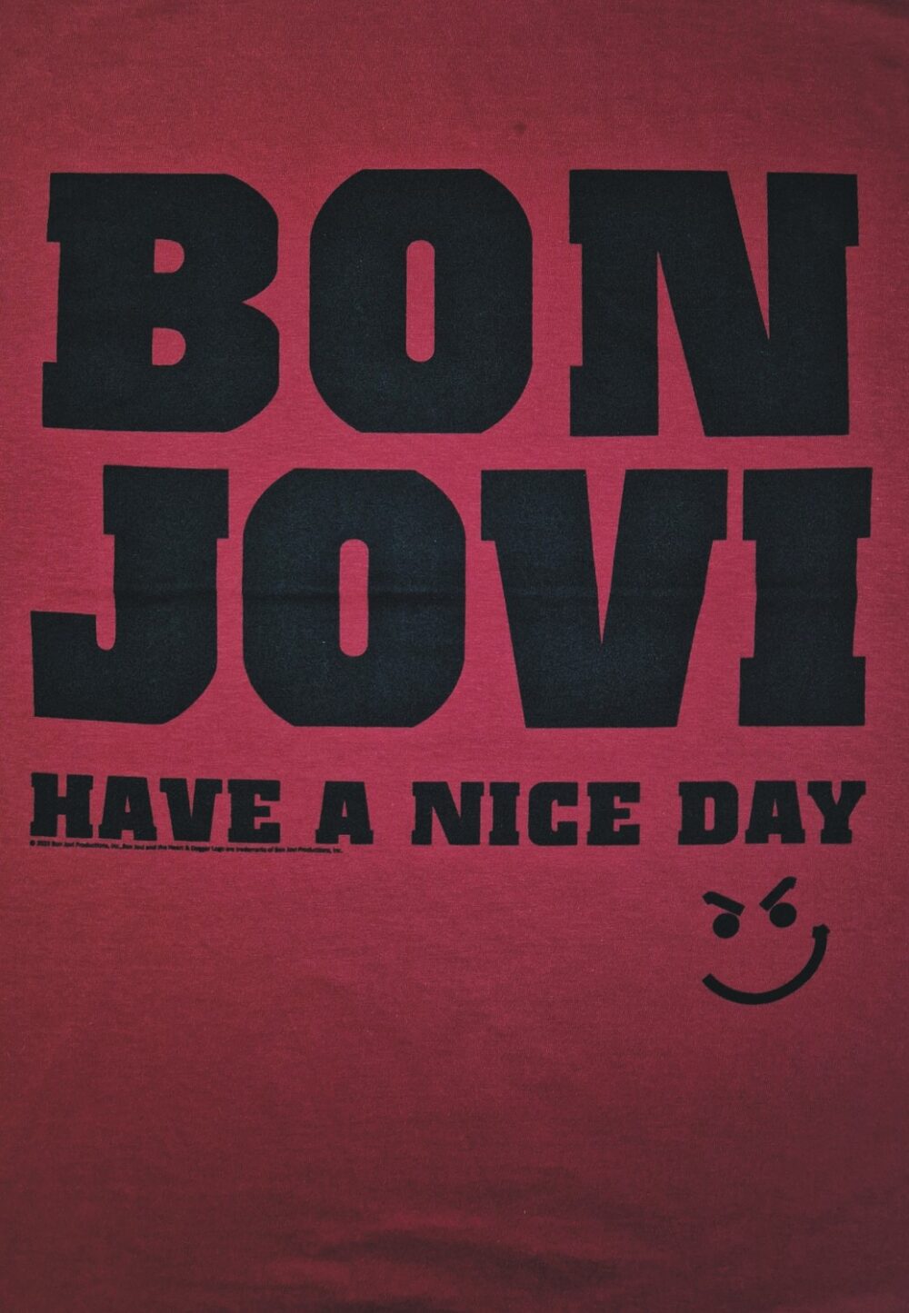 Bon Jovi Have a Nice Day T-Paita