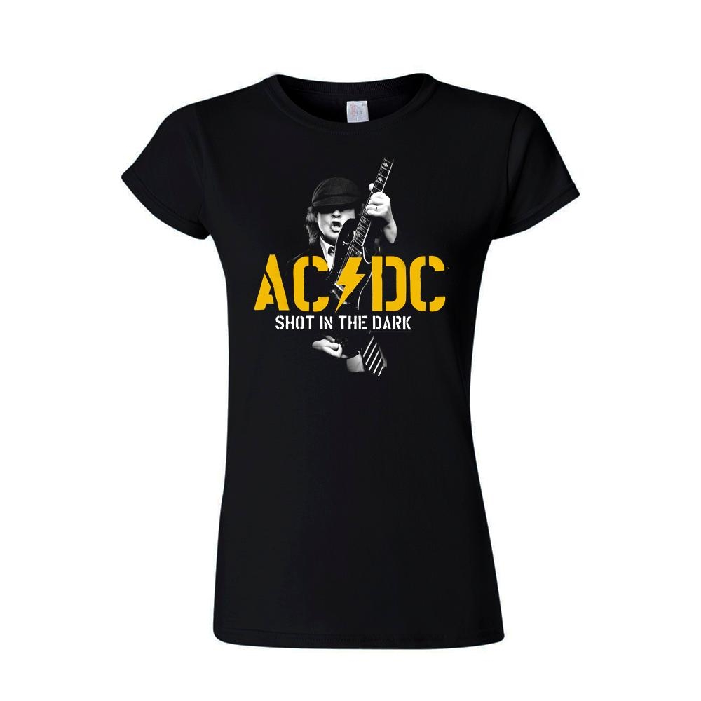 AC/DC PWR Up Shot in the Dark (lady) Naisten T-Paita