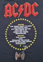 Ac/dc For Those About to Rock Tracks T-Paita