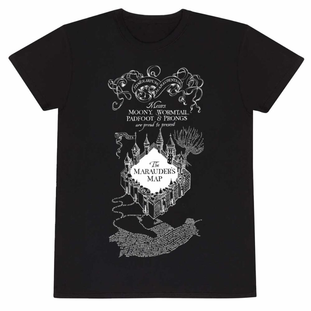 Harry Potter - Marauders Map T-Paita