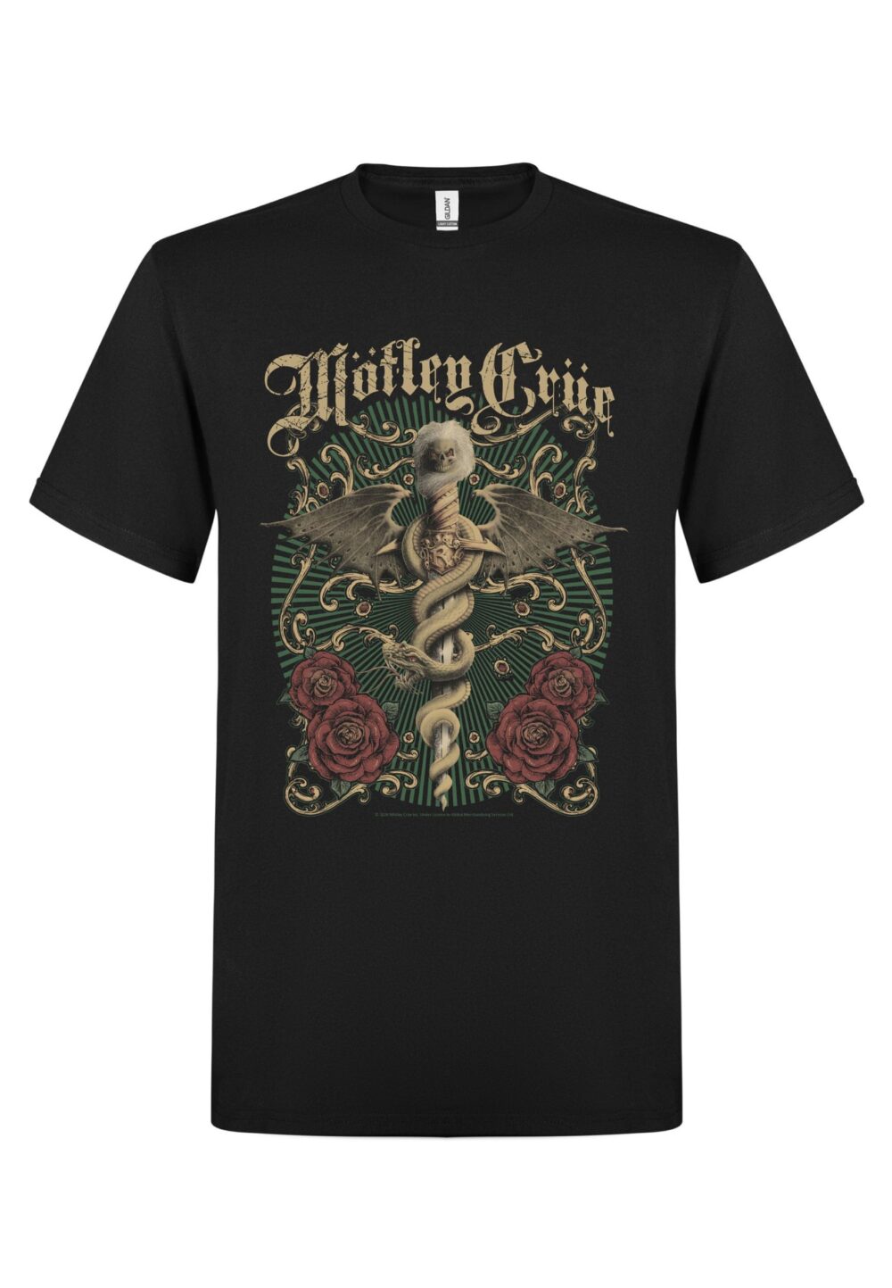 Mötley Crue Exquisite Dagger T-Paita