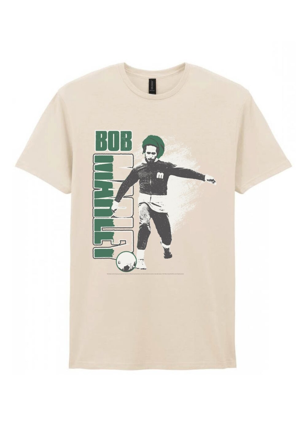Bob Marley Football T-Paita