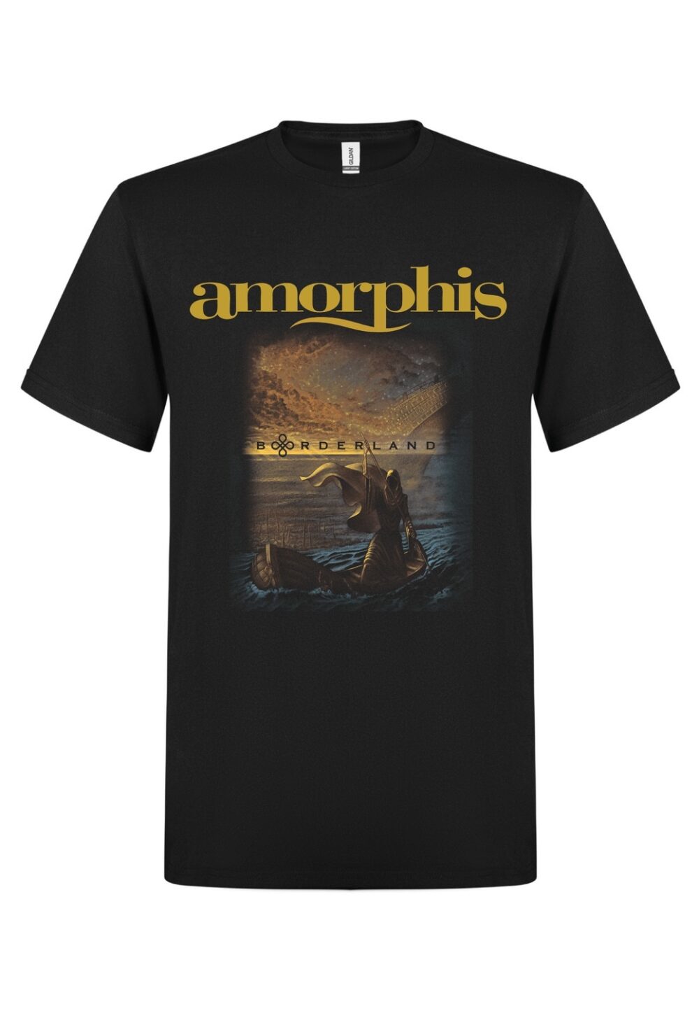 Amorphis Borderline Back T-Paita