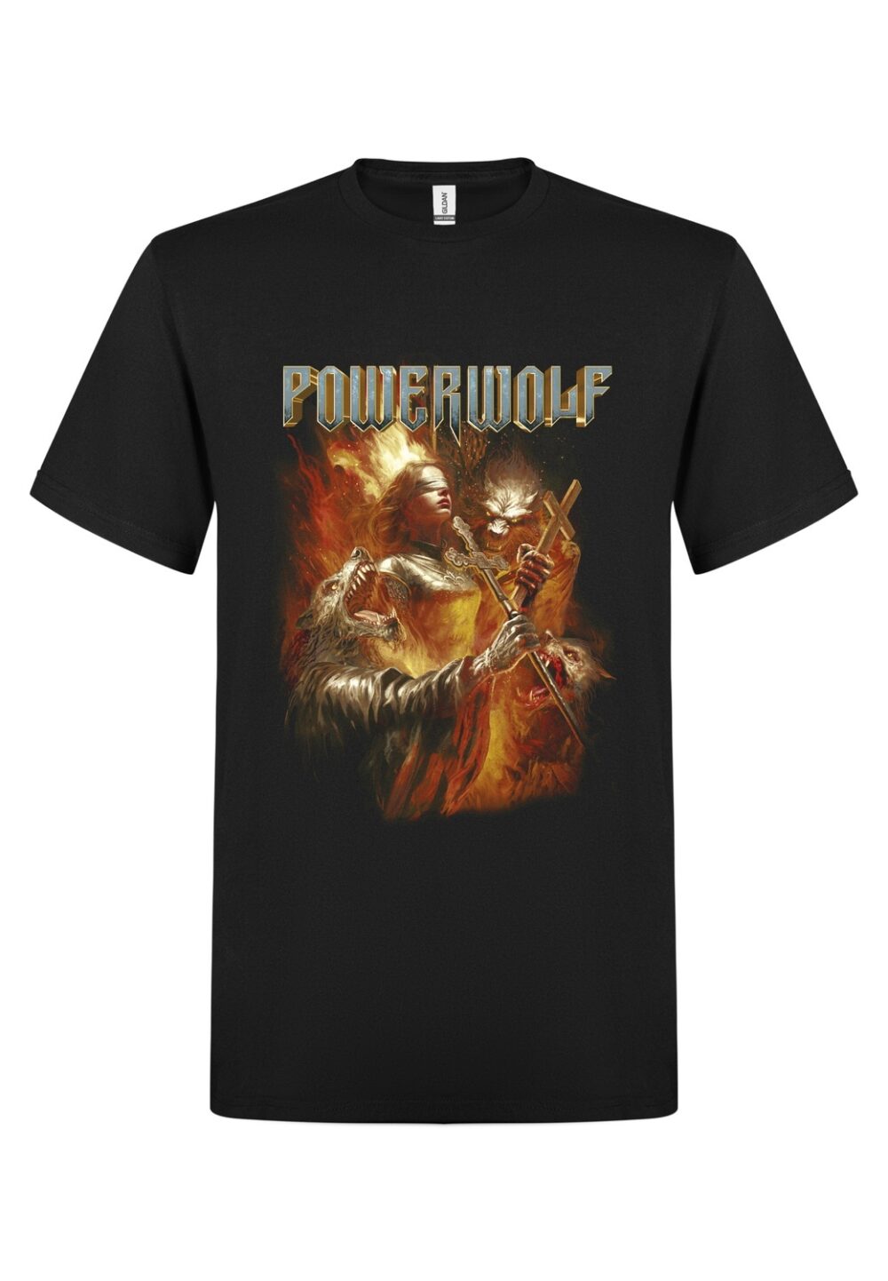 Powerwolf Joan Of Arc T-Paita