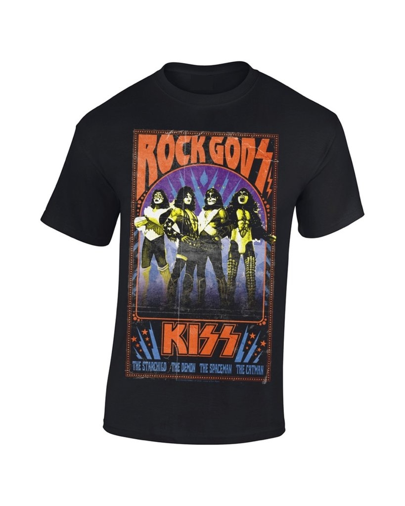 Kiss - Rock God Lasten T-Paita