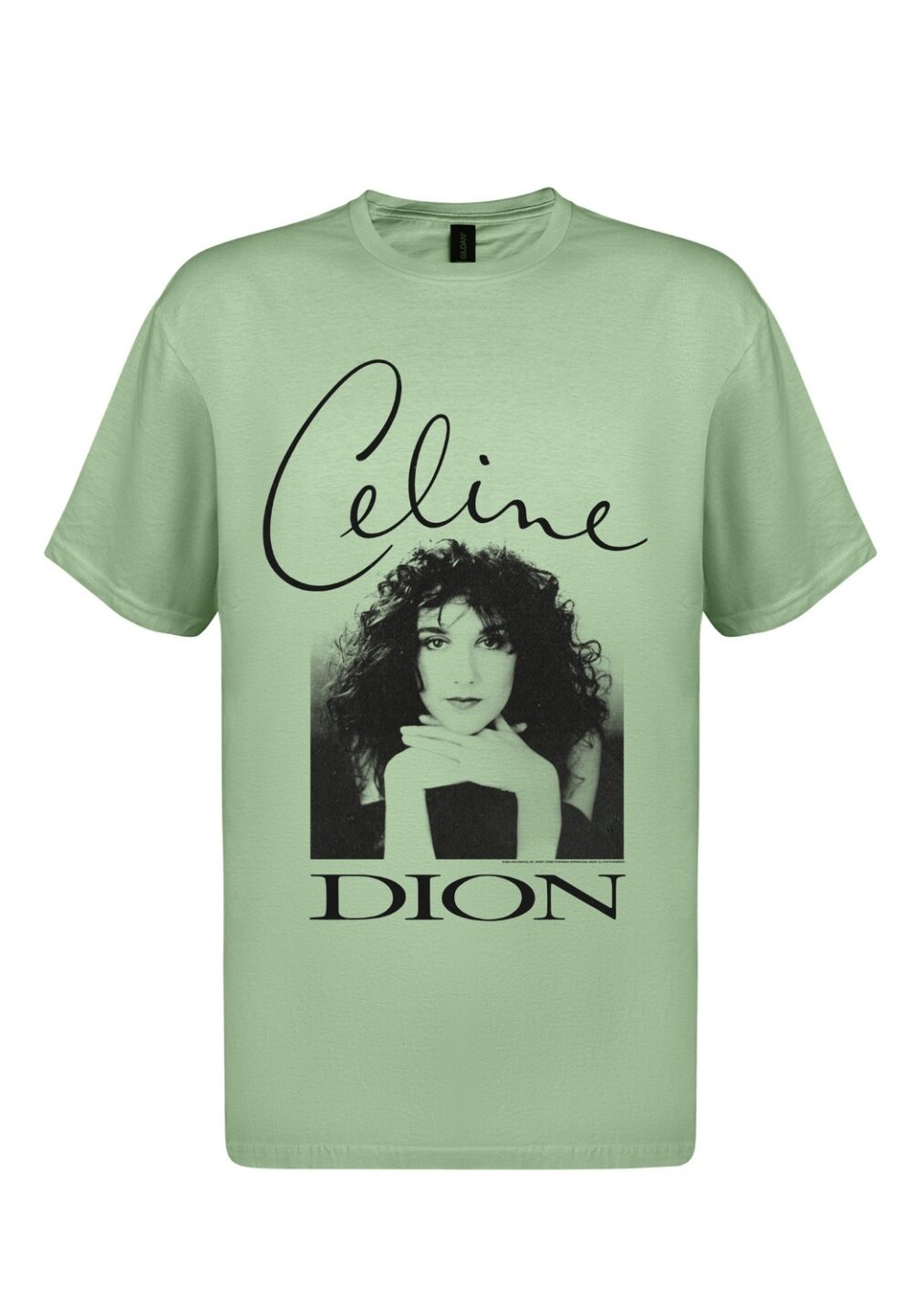 Celine Dion Young Celine Posing T-Paita