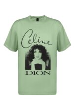 Celine Dion Young Celine Posing T-Paita