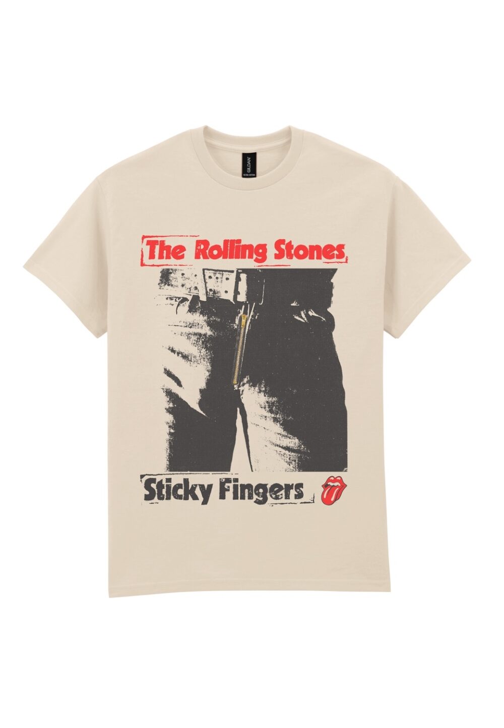 Rolling Stones Sticky fingers Tongue T-Paita