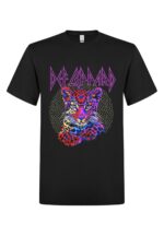 Def Leppard Neon Kitten T-Paita