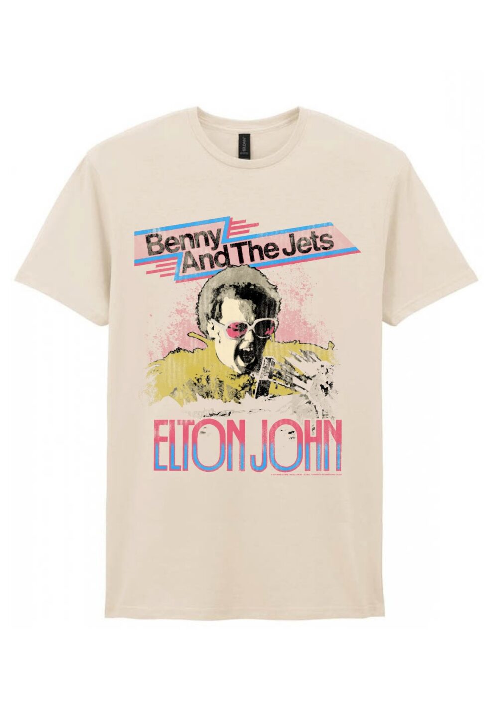 Elton John Bennie and the Jets T-Paita
