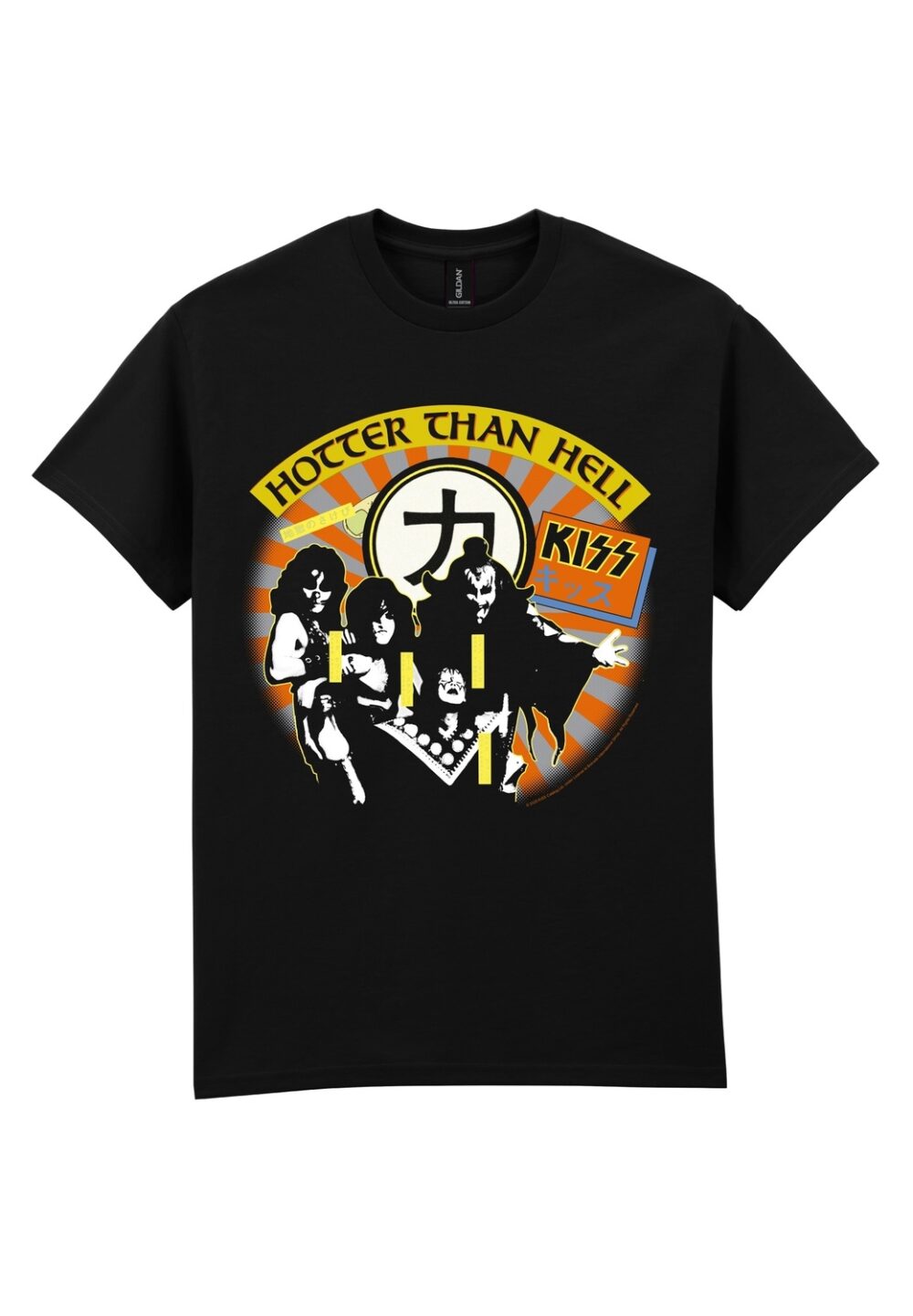 Kiss Hotter Than Hell T-Paita