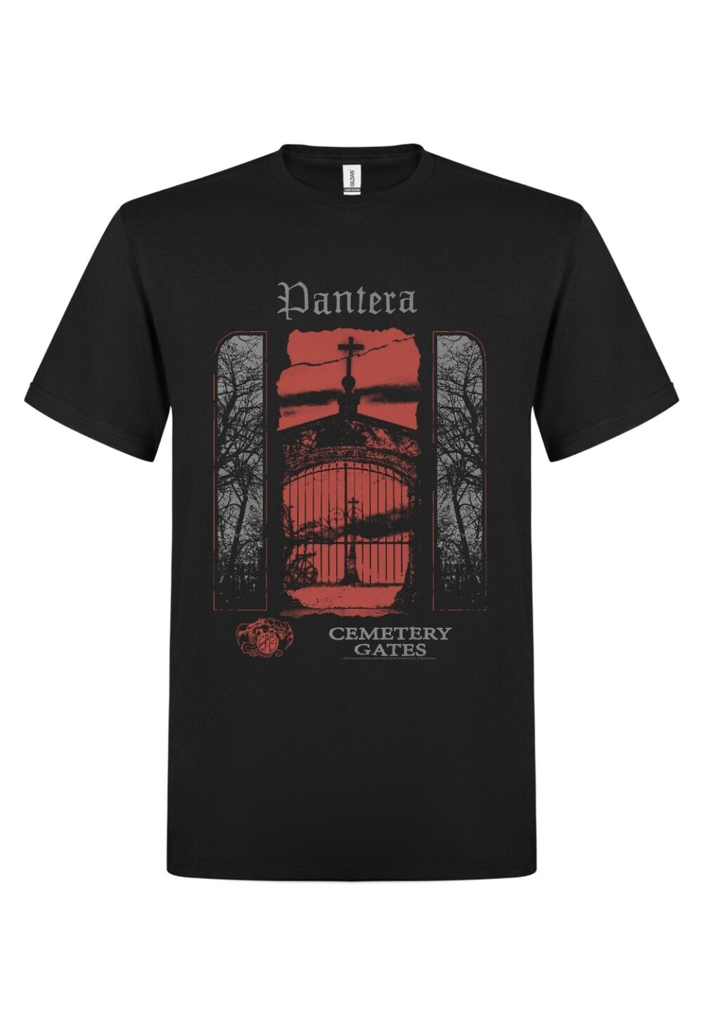 Pantera Cemetery Gates T-Paita