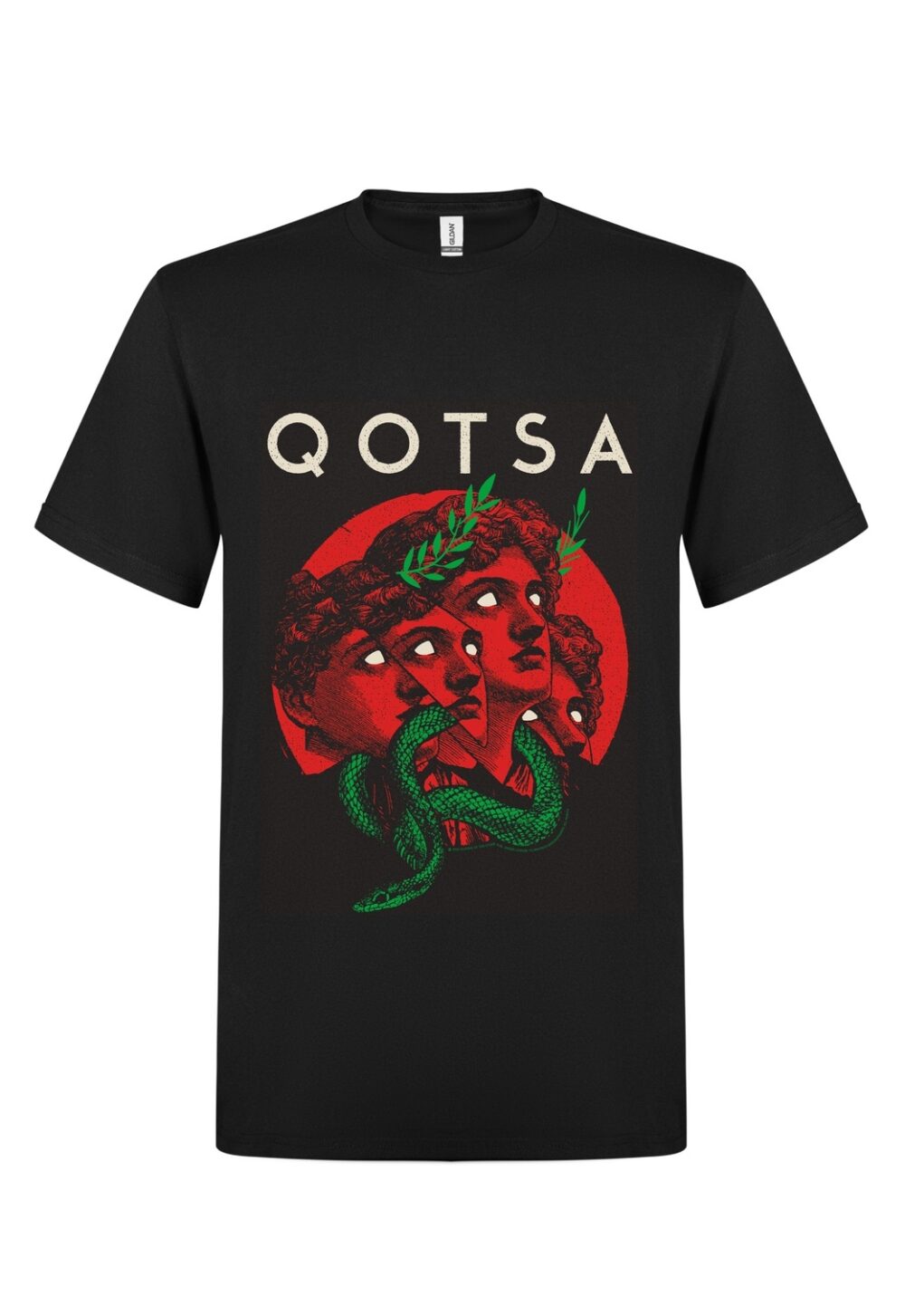 Queens of the Stone age Roman Statue T-Paita
