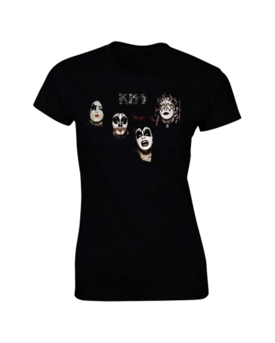 Kiss - 1974 Naisten T-Paita