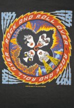 Kiss - Rock and roll over Naisten Pitkähihainen T-Paita