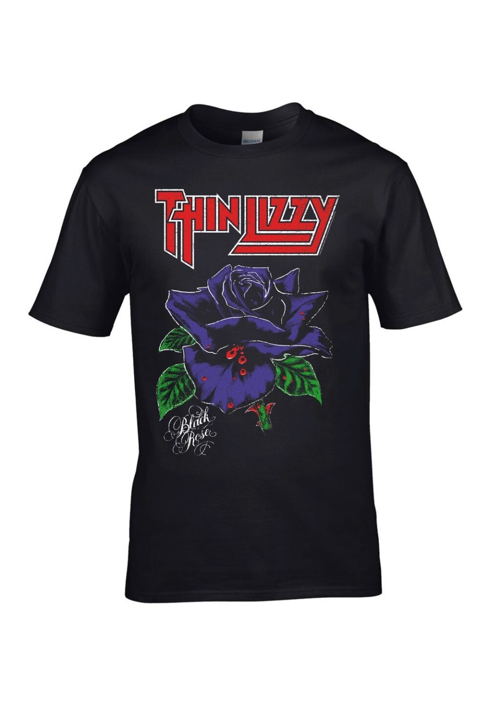 Thin Lizzy Black Rose T-Paita