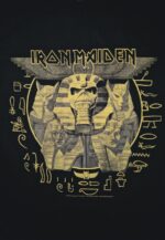 Iron Maiden Powerslave HieroglyphCircle T-Paita