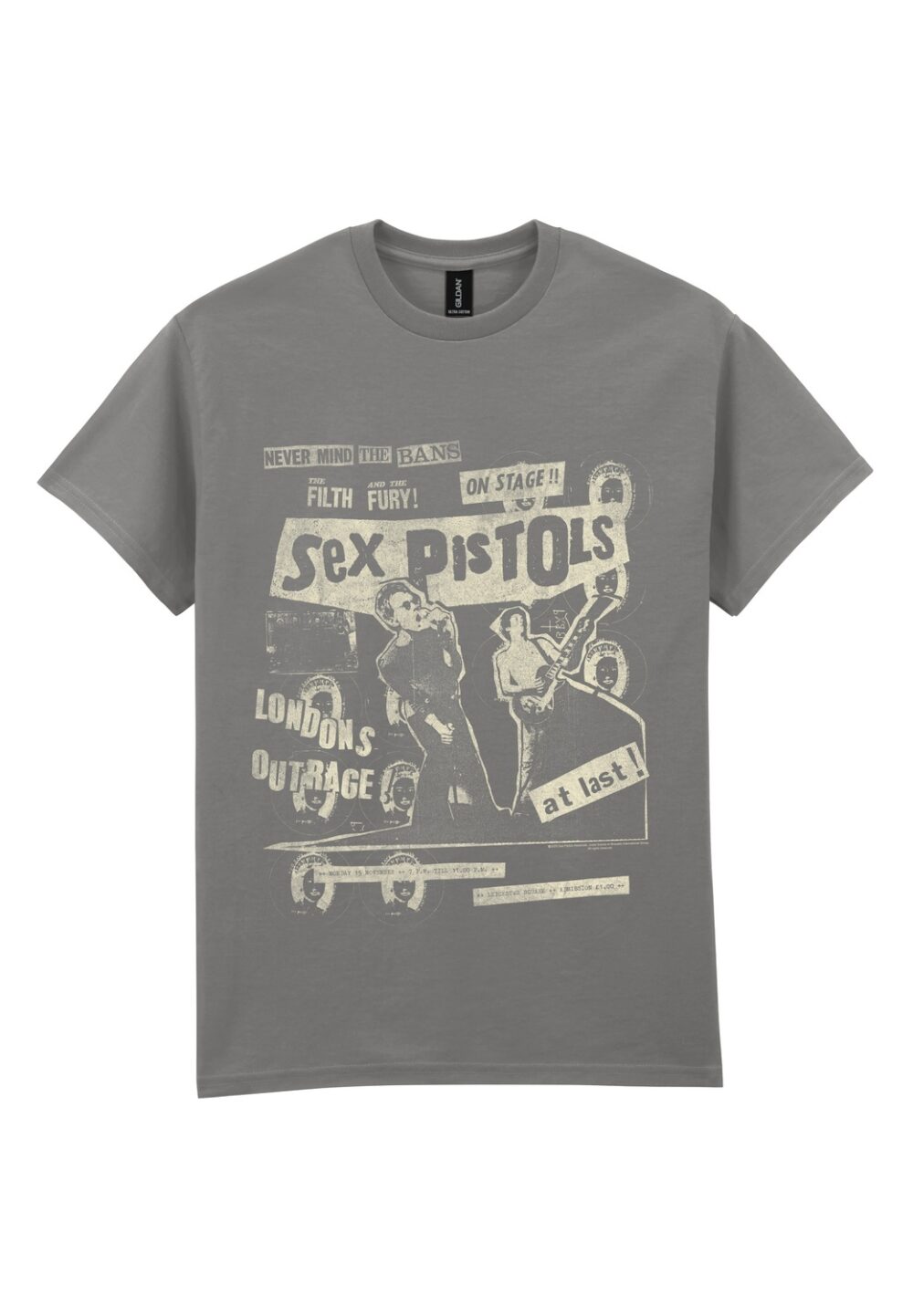 Sex Pistols On Stage T-Paita