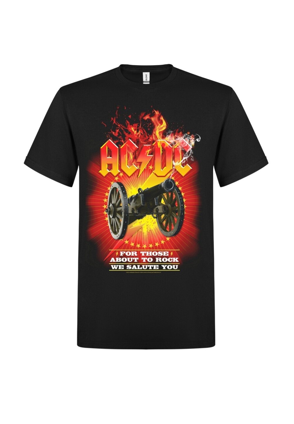 Ac/dc For Those About to Rock T-Paita