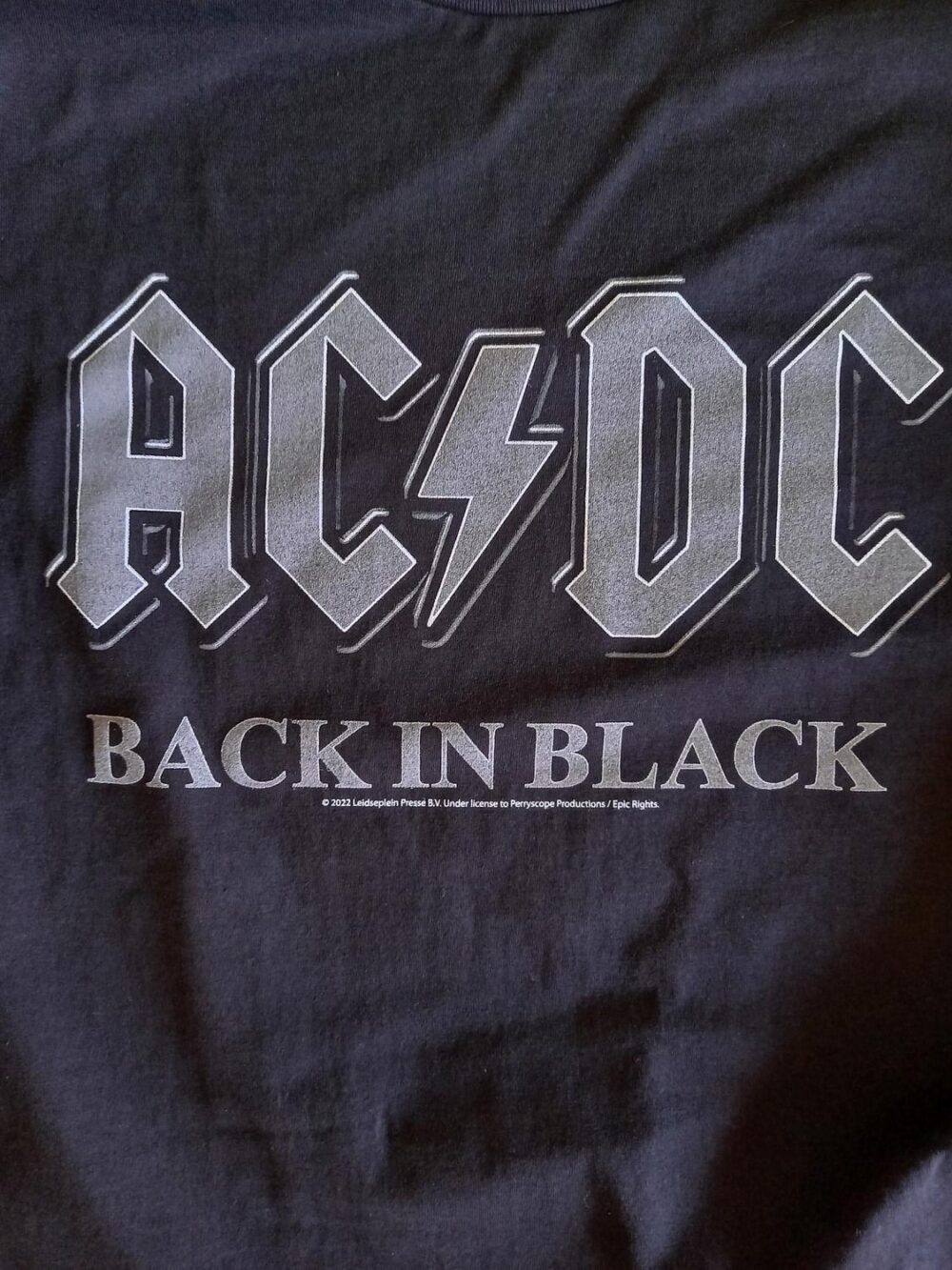 AC/DC Back in Black Naisten Pitkähihainen T-Paita