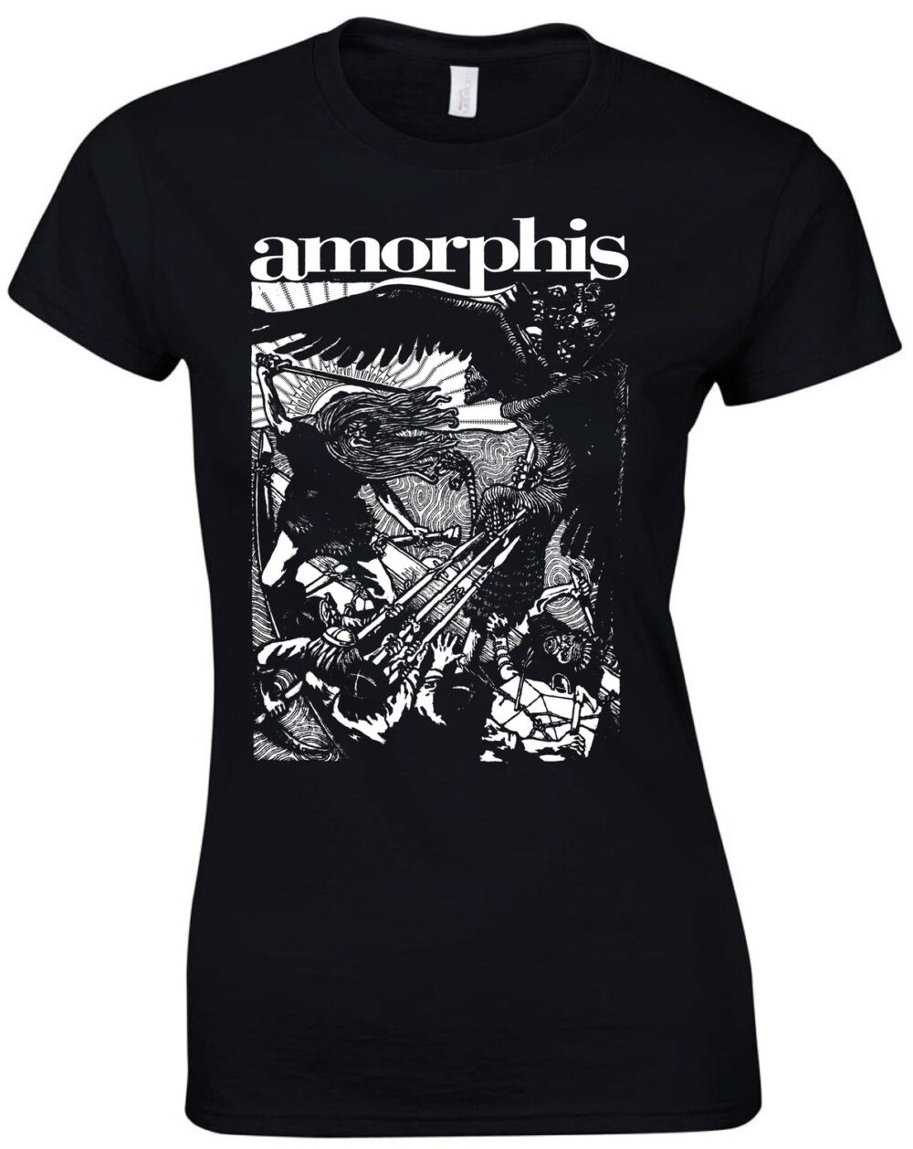 Amorphis Kalevala (lady) Naisten T-Paita