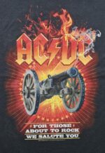 Ac/dc For Those About to Rock T-Paita