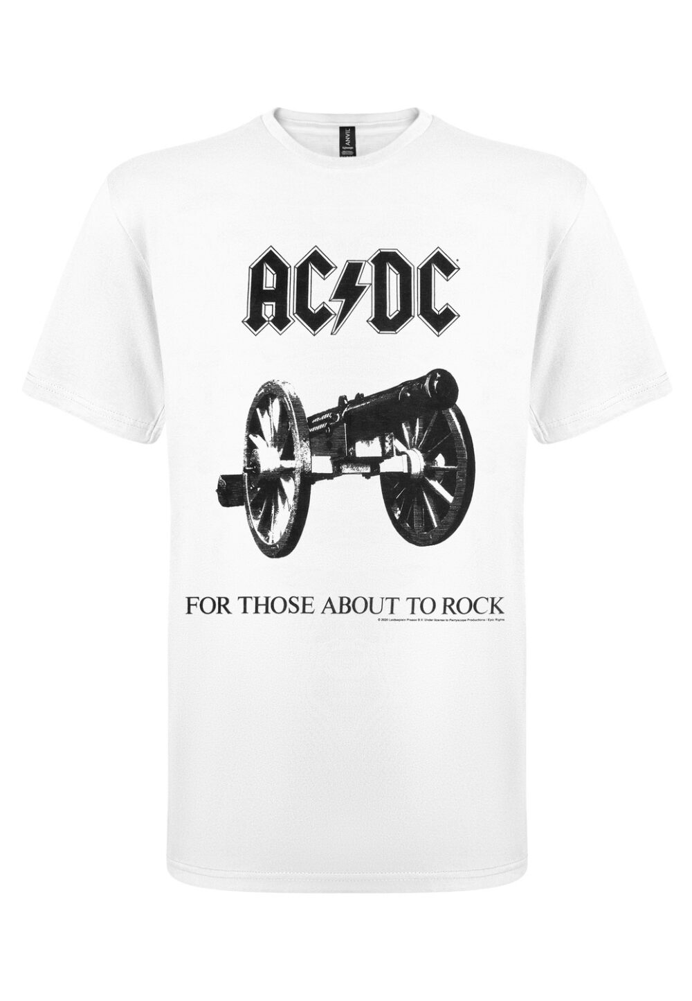 AC/DC For Those about to rock T-Paita