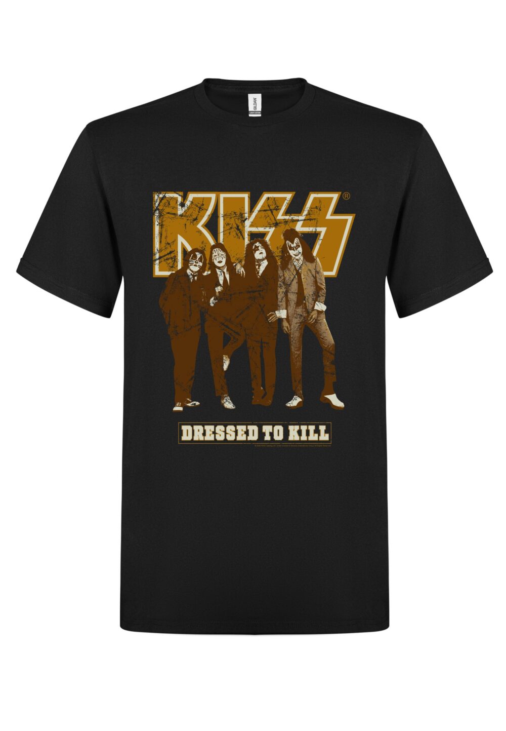 Kiss Dressed To Kill T-Paita