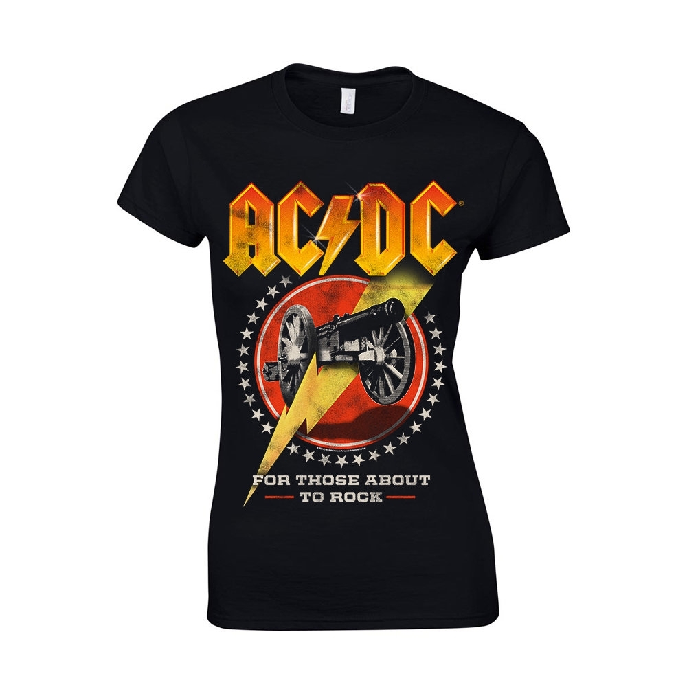AC / DC For those about to rock new Naisten T-Paita